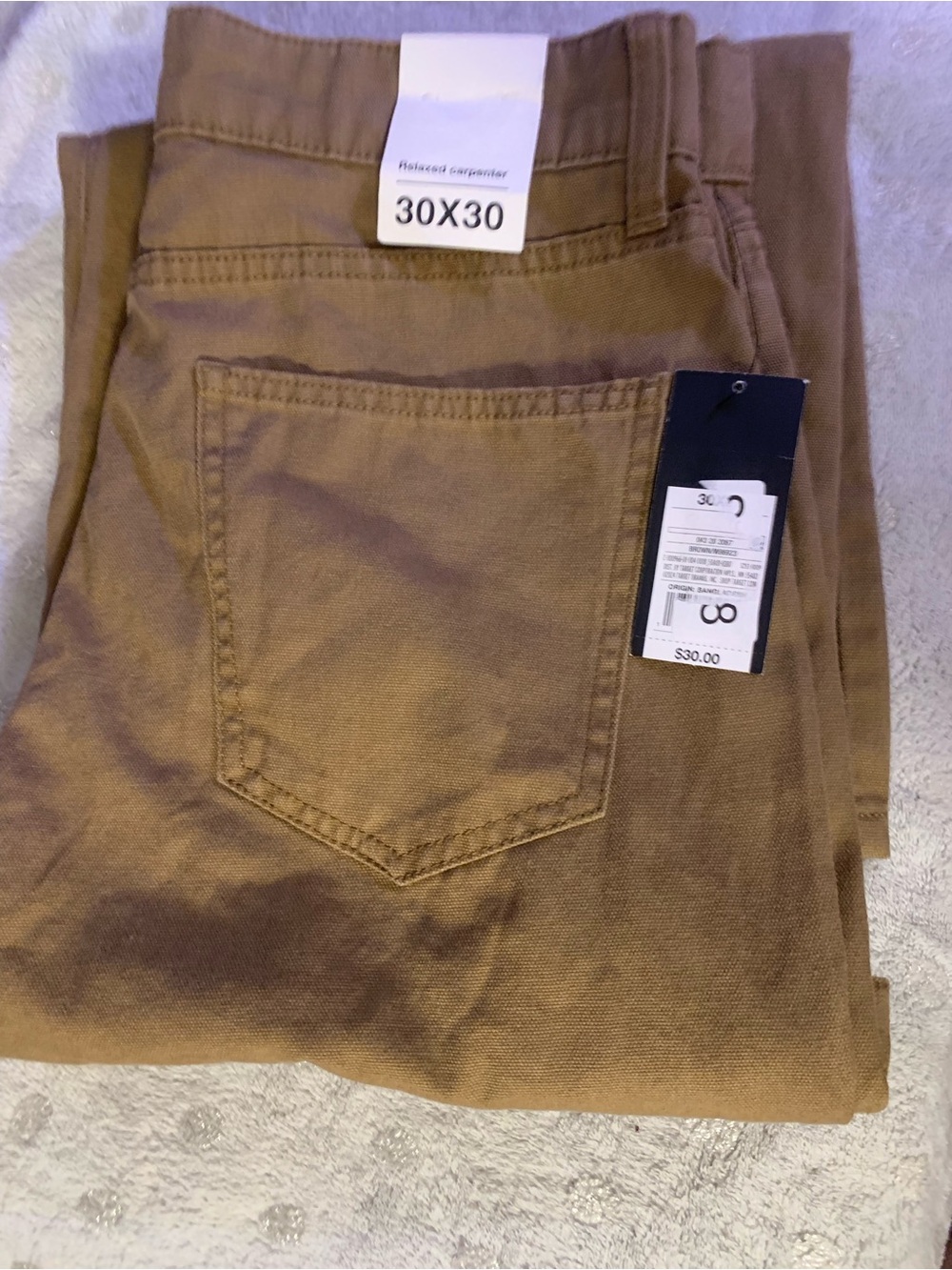 Original Use - Men's Classic Relaxed Carpenter Pants in Brown